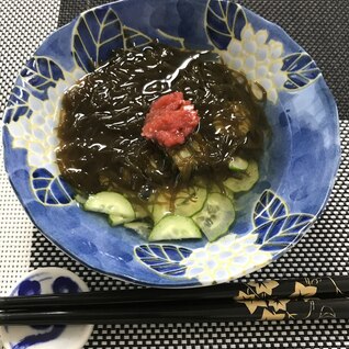 疲れたときにさっぱり☆市販のもずく酢アレンジ